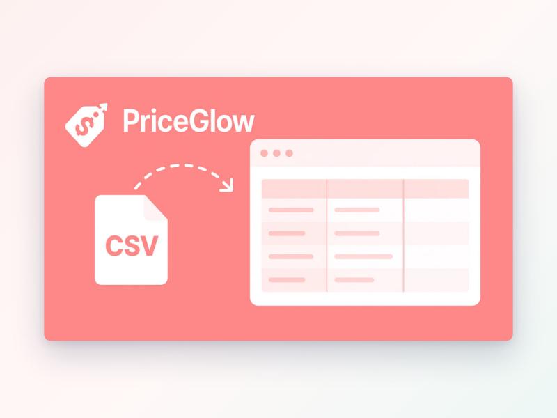 PriceGlow - Flexible CSV Product Importer, Shopify app by Victoria Garland Creative